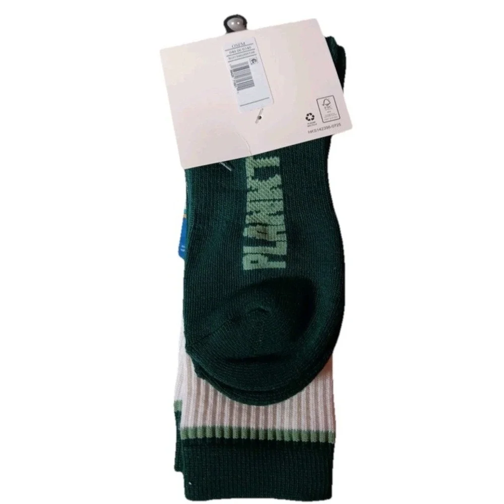 SpongeBob SquarePants PLANKTON‎ Socks Bioworld Unisex Crew Socks NEW